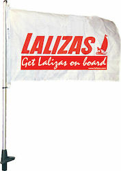 Lalizas Ιστός Σημαίας 50cm Μαύρος 30360