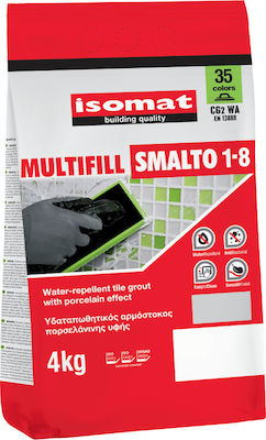 Isomat Multifill Smalto 1-8 Gresie de umplere a rosturilor de țiglă 10 Gri închis 4kg