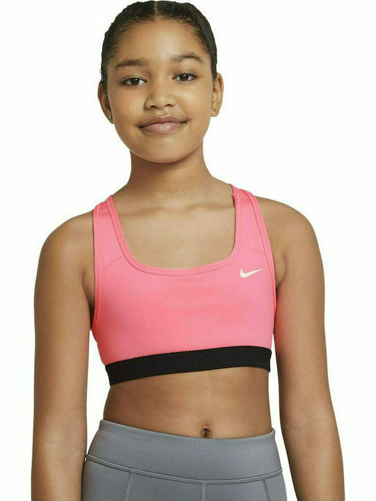Nike Swoosh Kinder Bustier Rosa 1Stück