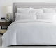 Hotel Sheet White Queen Size 240x285cm Cotton 1pcs