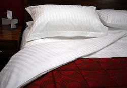 Hotel King Size White Sheet 100% Cotton 240x285cm