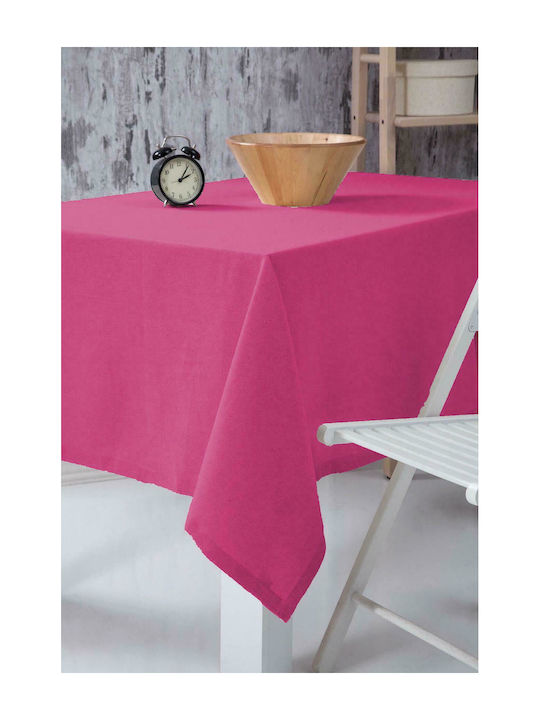 Linea Home W3688 Linen Tablecloth Φούξια 85x85cm