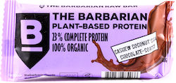 Barbarian Foods Pflanzlicher Proteinriegel Mit Geschmack Cashew Kokos Chia 68g