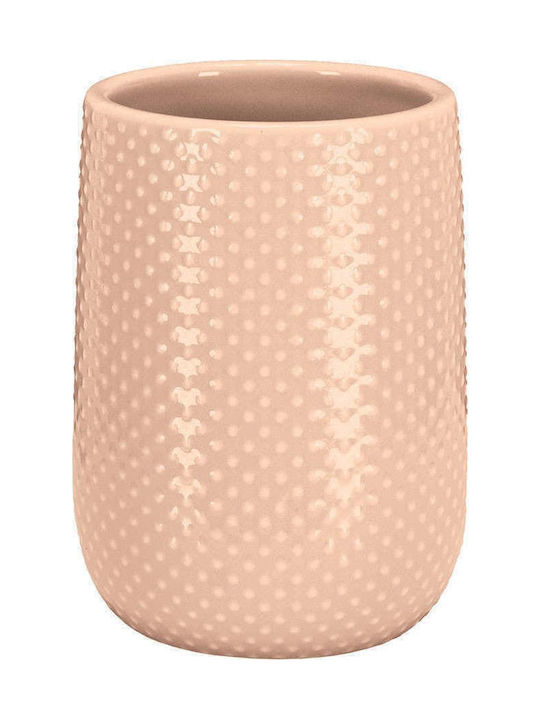 Kleine Wolke Dotty Ceramic Cup Holder Countertop Pink