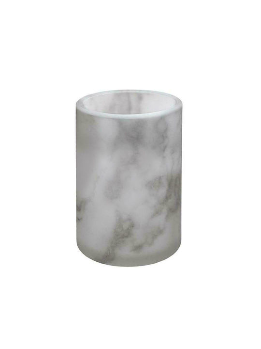Kleine Wolke Marble Glass Cup Holder Countertop Anthracite
