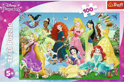 Kinderpuzzle Charming Princesses für 5++ Jahre 100pcs Trefl