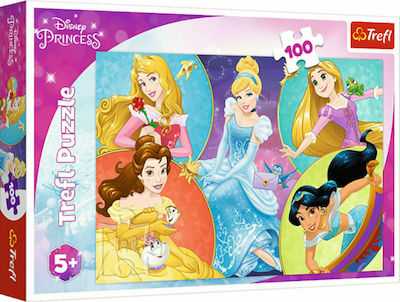 Kinderpuzzle Sweet Disney Princess für 5++ Jahre 100pcs Trefl