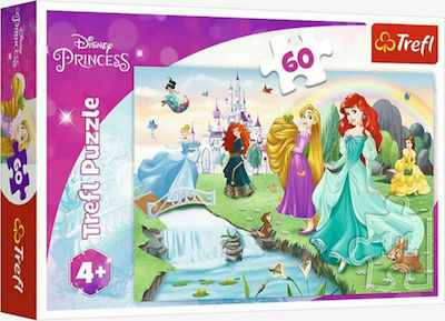 Kinderpuzzle Meet The Princesses für 4++ Jahre 60pcs Trefl