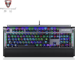 Motospeed CK98 Gaming Mechanical Keyboard with Kailh Box White Switch and RGB Lighting (English US)