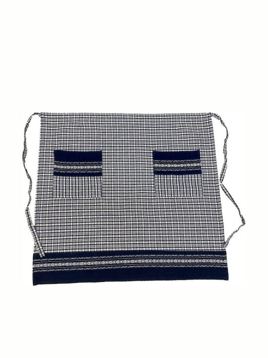 Linea Home Creta Apron Blue 60x50cm