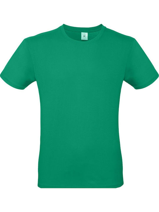 B&C E150 Мъжка Рекламна Тениска Kelly Green