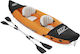 Bestway Lite Rapid 65077 X2 Inflatable Kayak Sea 2 People Orange