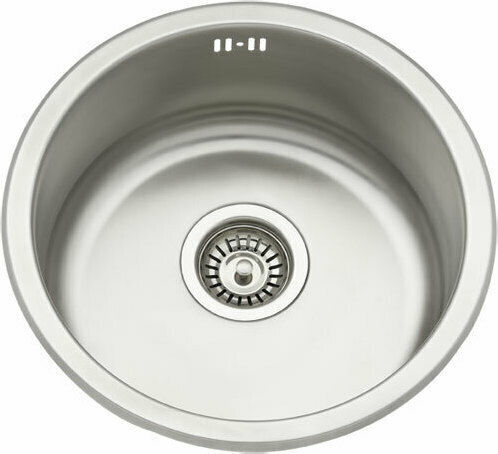 ecoSink Ένθετος Νεροχύτης Inox Σατινέ Μ42xΠ42cm Ασημί