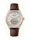 Ingersoll Shelby Watch Chronograph Automatic with Brown Leather Strap