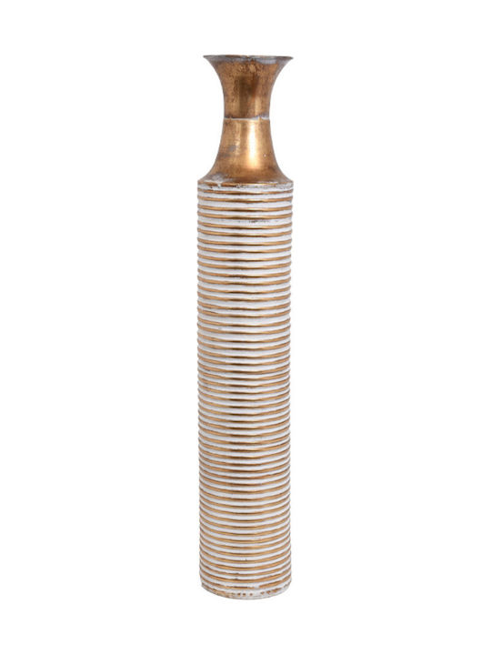 Fylliana Metallic Vase 242 15.5x15.5x86cm