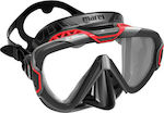 Mares Diving Mask Pure Wire Μάσκα Μαύρο/Κόκκινο Black 1102064C