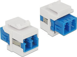 DeLock Keystone LC Duplex Singlemode 1 Stück
