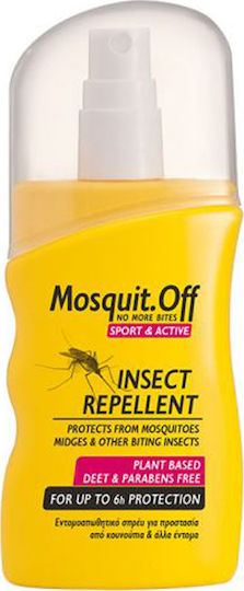My Sun Care Mosquit.Off Insect Repellent Sport & Active Εντομοαπωθητικό Spray Κατάλληλο για Παιδιά 100ml