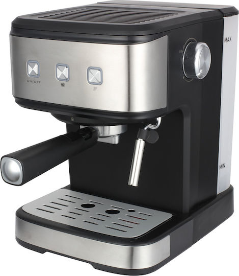 Crown Automatic Espresso Machine 850W Pressure 15bar Silver CEM-1523