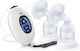 Nuk Electric Double Breast Pump Nature Sense Battery and Electric White 150ml