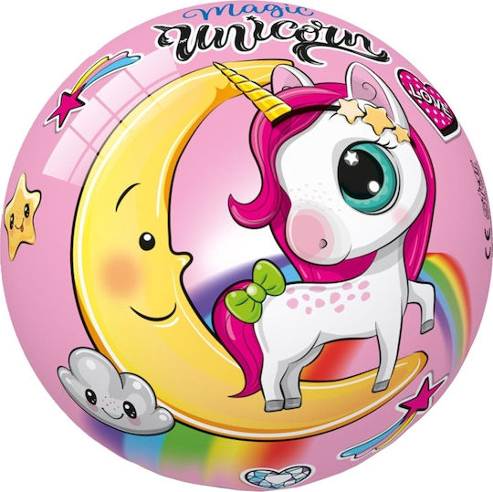 Startoys Magic Unicorn Παιδική Αερόμπαλα Ροζ 23εκ.