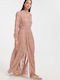 Kendall + Kylie Maxi Dress Pink