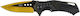 Joker Pocket Knife Black in Sheath