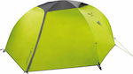Salewa Latitude II Camping Tent Climbing Green with Double Cloth 3 Seasons for 2 People Waterproof 1500mm 284x212x112cm