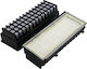 Unibags FBS176 Filter Hepa Elektrischer Staubsauger Kompatibel mit Siemens