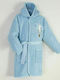 Borea Hooded Baby Bathrobe Hot air balloon 1-2 Light Blue
