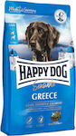 Happy Dog Sensible Greece 1kg Ξηρά Τροφή χωρίς Γλουτένη για Ενήλικους Σκύλους Μεσαίων & Μεγαλόσωμων Φυλών με Αρνί, Ρύζι και Ψάρια