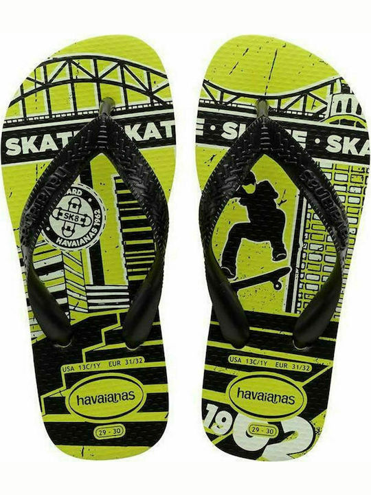Havaianas Παιδικές Σαγιονάρες Flip Flops Μαύρες...
