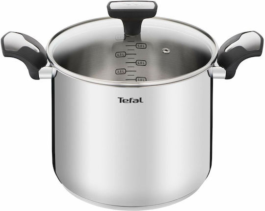 Tefal Emotion Tiefer Edelstahl-Topf 6.2Es / 22cm