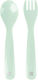 Kikka Boo Baby Set with Fork Glossy made of Pla...