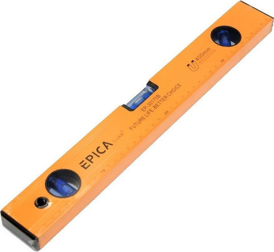 Epica Star EP-30175B Spirit Level Aluminum Magnetic 40cm with 3 Eyes