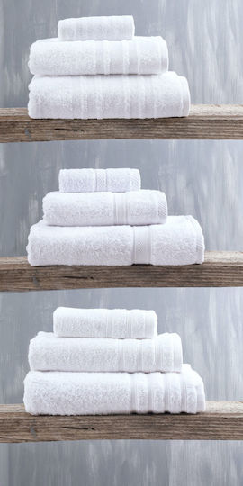 Rythmos Geschirrtuch Laura 50x90εκ. White Gewicht 500gr/m²