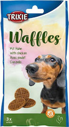 Trixie Waffles Μπισκότο Σκύλου Μικρόσωμων Φυλών χωρίς Γλουτένη με Κοτόπουλο 7εκ. 100gr 3τμχ