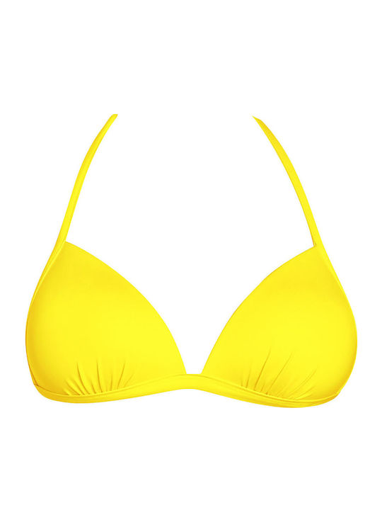 Bluepoint Bikini Τριγωνάκι με Ενίσχυση Κίτρινο