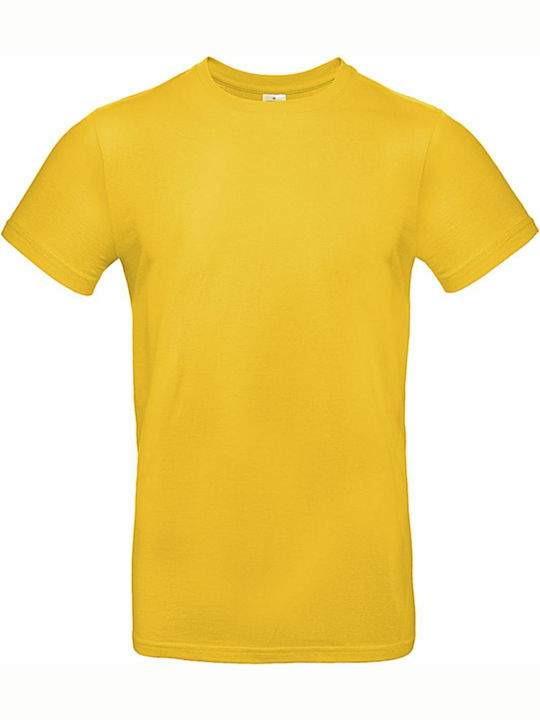 B&C E190 Ανδρικό Διαφημιστικό T-shirt σε Χρυσό ...