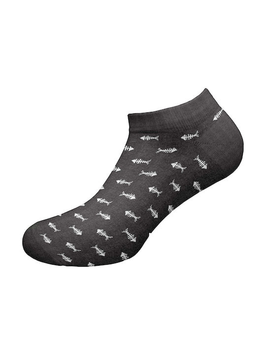 Walk Women's Patterned Socks Gray