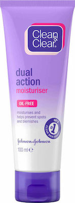 Clean & Clear Dual Action Moisturiser 100ml