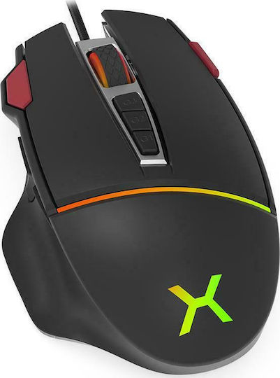 Krux Fuze Pro RGB Gaming Mouse 12000 DPI Black