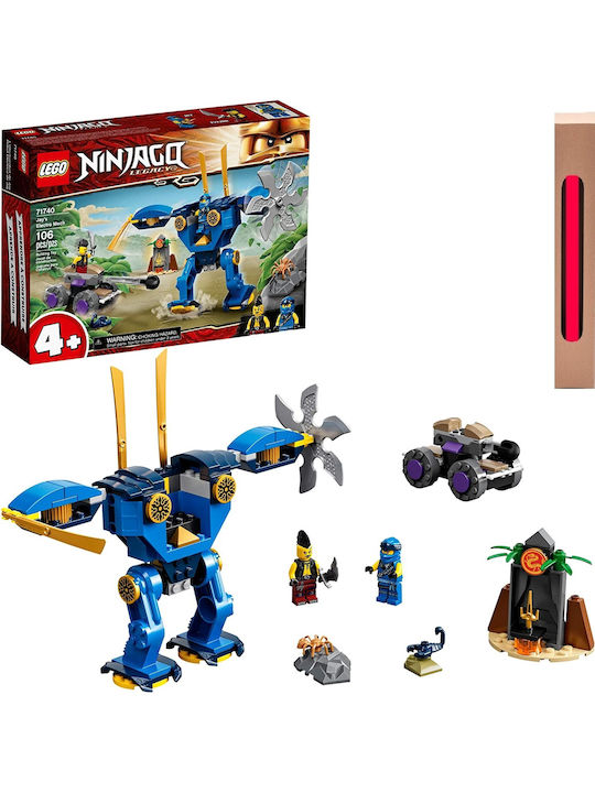 Toy Candle Ninjago: Electro-Robot of Jay for 4+ Years LEGO