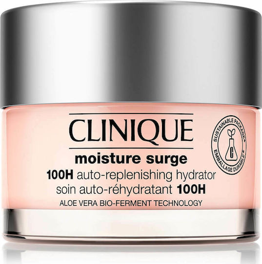 Clinique Moisture Surge 100Η Auto-Replenishing 72ωρο Ενυδατική Gel-Κρέμα Προσώπου Ημέρας με Υαλουρονικό Οξύ & Aloe Vera 50ml