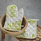 Nima Fougere Oven Mitt Green