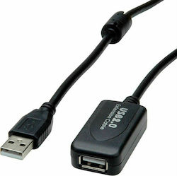 Standard S3115 USB 2.0 USB-A мъжки към USB-A женски 10м