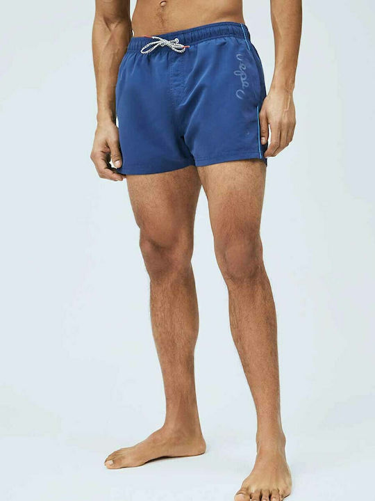 New Brian Plain Ανδρικό Μαγιό Σορτς Navy Μπλε