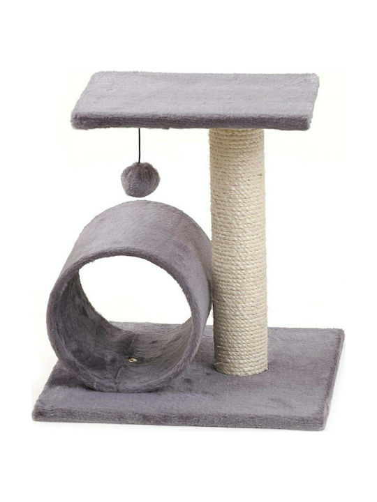 Flamingo Binky Kratzbaum Katzenbäume Gray 2 Ebenen 38x38x40cm