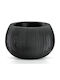 Iliadis Beton Bowl Pot Black 24x24x16cm 268873