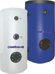 Cosmosolar Σύστημα Βεβιασμένης Κυκλοφορίας 500lt/10.25m² Glass με δύο Εναλλάκτες Τριπλής Ενέργειας